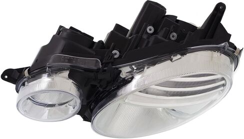 مصباح أمامي Garage-Pro Driver Side HID/Xenon لسيارة Mercedes Benz E350 4Matic Base 2006-2009 بدون لمبة (مصابيح) نماذج بدون ضوء زاوية ونظام إضاءة منحنى يستبدل # 2118201761 in Saudi Arabia