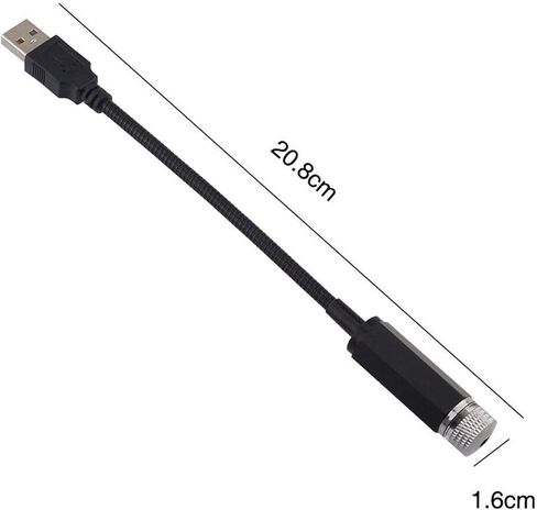 ضوء ليلي لجهاز عرض USB على شكل نجمة، ضوء سيارة بروجكتور رومانسي مرصع بالنجوم قابل للتعديل، مصباح سقف تلقائي مزخرف بأجواء محمولة لغرفة النوم والسيارة والحفلات والجدار والسقف باللون الأزرق والأرجواني in Kuwait