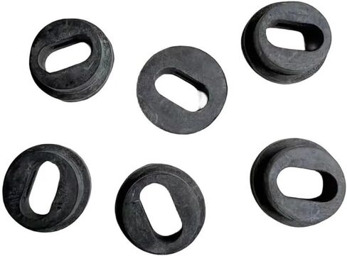 6 Pieces Motorcycle Exhaust Rubber Pads 9010-020186 for CF CForce 500 X5 CF188 600 X6 625 CF196 X-Lander ATV 520 525 625i Max in Saudi Arabia