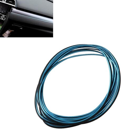 33FT Electroplated Car Interior Moulding Trim Strip, Flexible Decor Molding Door Panel Gap Trim Strip, Dashboard Pinstriping Filler Insert Strips with Tool, DIY Garnish for Cars SUVs (Purple) in Saudi Arabia