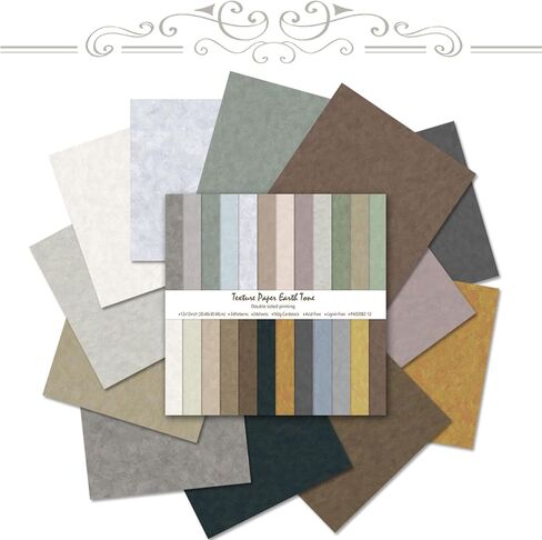12 x 12 Scrapbook Paper, 24 Sheets,Boho Merry Christmas Tone Double-Sided Decorative Cardstock Sheets for Scrapbooking, Crafts, DIY Albums, Junk Journals in Saudi Arabia