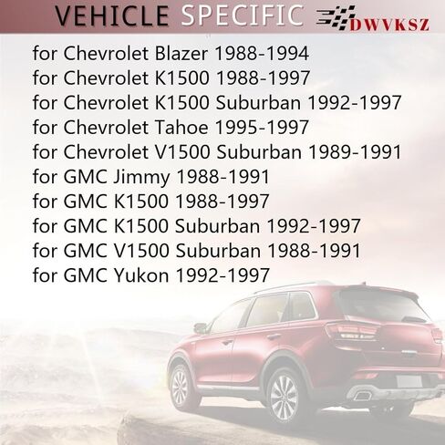 المحور الأمامي المحمل التفاضلي ومجموعة الختم استبدال لشفروليه K1500 4.3L 4WD 1988 1989 1990 1991 1992 1993 1994 1995 1996 1997 (1x) in Kuwait