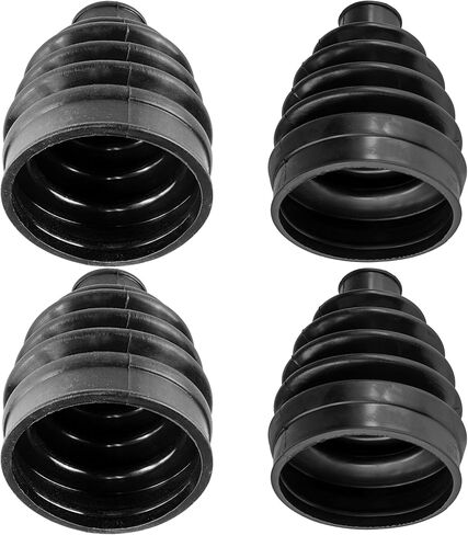 Caltric 2 Rear Axle Outer and Inner CV Boot Kit Compatible with Polaris Ranger 800 6X6 EFI 2011-2016 in Saudi Arabia