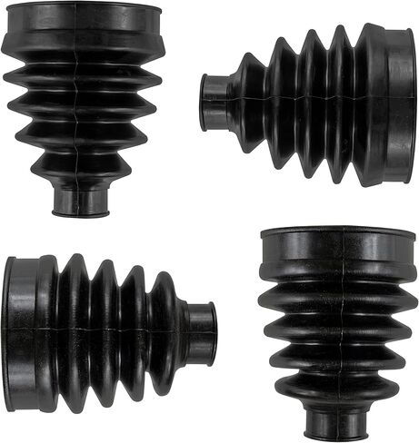 Caltric 2 Rear Axle Outer and Inner CV Boot Kit Compatible with Polaris Ranger 800 6X6 EFI 2011-2016 in Saudi Arabia