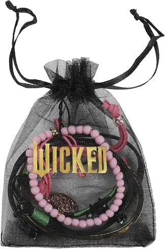 Bioworld Wicked: مجموعة أساور Glinda and Elphaba Arm Party المكونة من 4 قطع in Kuwait