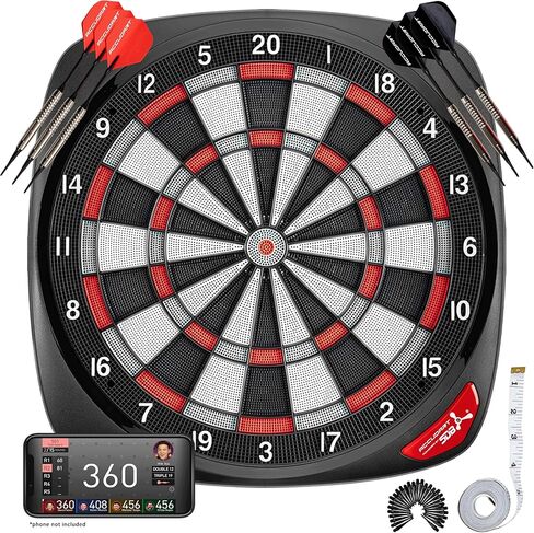 Accudart SDBA1 and SDBC4 Electronic Soft Tip Smart Dartboard with Online Game Play in Saudi Arabia