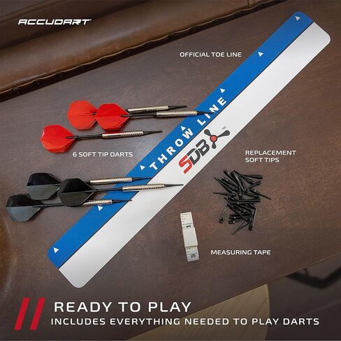 Accudart SDBA1 and SDBC4 Electronic Soft Tip Smart Dartboard with Online Game Play in Saudi Arabia