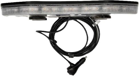 18.75" LED High Output Emergency 10 Pattern Strobe Magnetic Mini Rooftop Light Bar in Saudi Arabia