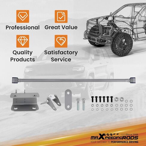 قضيب مسار قابل للتعديل من maxpeedingrods لسيارة Chevy C10/GMC 1960-1972 دعامة تثبيت إطار الشاحنة in Saudi Arabia