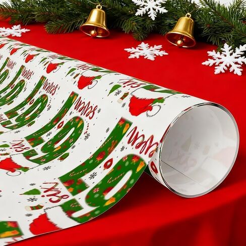67 ورق تغليف عيد الميلاد، 6 7 ورق تغليف ميمي، 67 ميمي مضحك في سن المراهقة هدية عيد الميلاد، سانتا 67 ميمي GiftWrap، ستة أوراق تغليف احتفالية فريدة من نوعها (67-أبيض) in Saudi Arabia