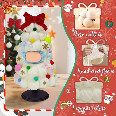 Christmas Clothes for LABUBU 17cm Doll (NO Doll), Handmade Outfit with Adjustable Dolls Stand and Gift Package for Labubu Dolls(White, L) in Saudi Arabia