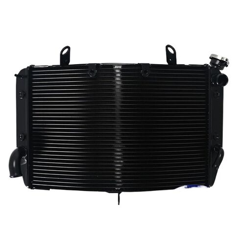 AHH Motorcycle Radiator Cooler Cooling Water Tank Compatible with YAMA YZF1000 YZFR1 2004 2005 2006 R1 YZF-R1 04 05 06 Aluminum Black in Saudi Arabia
