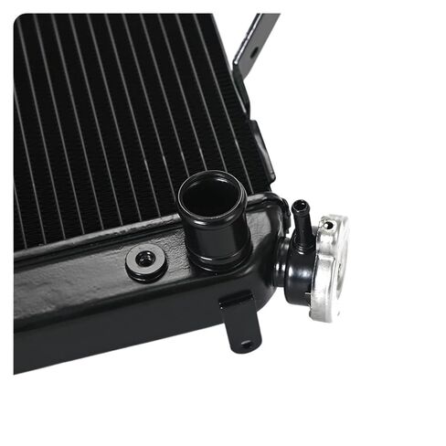 AHH Motorcycle Radiator Cooler Cooling Water Tank Compatible with YAMA YZF1000 YZFR1 2004 2005 2006 R1 YZF-R1 04 05 06 Aluminum Black in Saudi Arabia
