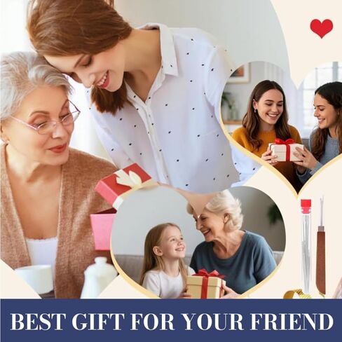 36PCS Sewing Tool Set，Stainless Steel Sewing Needle Kit - Compact Portable with Easy Threader, Durable Safe Complete Tools for Sewing Enthusiasts & Adults in Kuwait