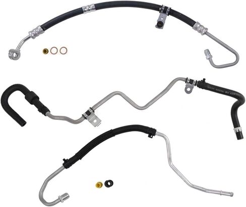 Power Steering Pressure & Return Hose kit For Toyota Rav4 Rav-4 2001-2003 3Pc in Saudi Arabia