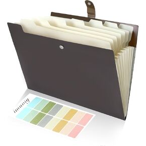 توسيع مجلد ملف المنظم، حجم الرسالة قابلة للتوسيع 8 جيوب توسيع منظم مجلدات ملف الأكورديون مع تسميات A4 منظم المستندات الورقية للوازم المكتب المنزلي والمدرسة in Kuwait