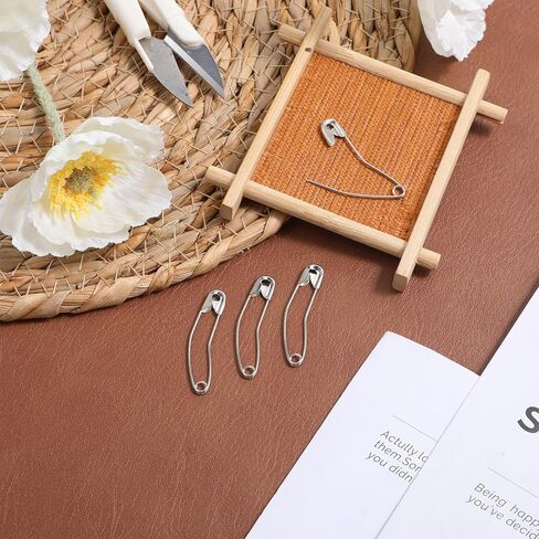 100PCS Curved Safety Pins, 1.5 Inch/38mm Quilting Basting Pins, Bent Safety Pin, Curved Quilting Pin for Knitting, Sewing, Basting and Crafting in Saudi Arabia