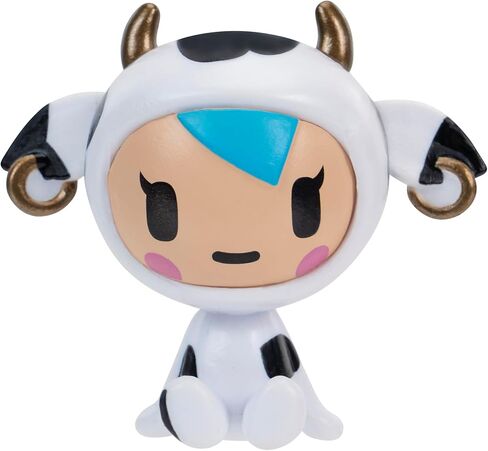 Jazwares Tokidoki 2" 6 Figure Pack - Donutella, Sandy, Kaiju Tokimon, Latte, Mozzarella, & Ruby - Ages 5+ - Officially Licensed Tokidoki Product from in Saudi Arabia