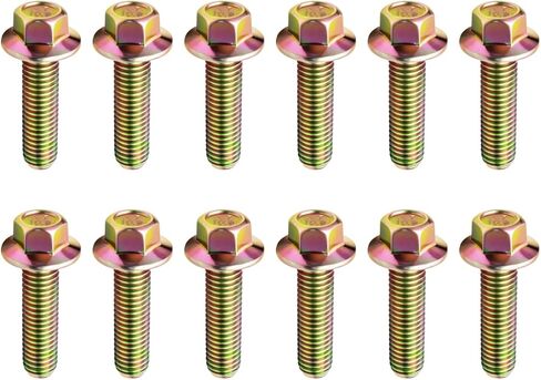 03413B Exhaust Manifold Bolts for LS1 Head Bolts LSX LS2 LS3 LS6 LS7 GM Vortec 4.8L 5.3L 6.0L 6.2L 03413B 11518860 11609481 12pcs in Saudi Arabia