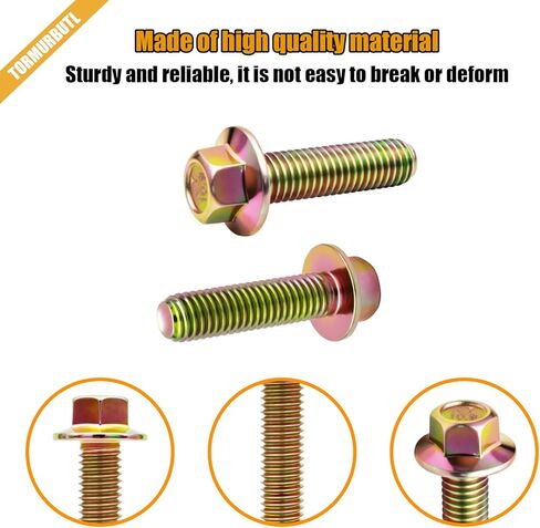 03413B Exhaust Manifold Bolts for LS1 Head Bolts LSX LS2 LS3 LS6 LS7 GM Vortec 4.8L 5.3L 6.0L 6.2L 03413B 11518860 11609481 12pcs in Saudi Arabia