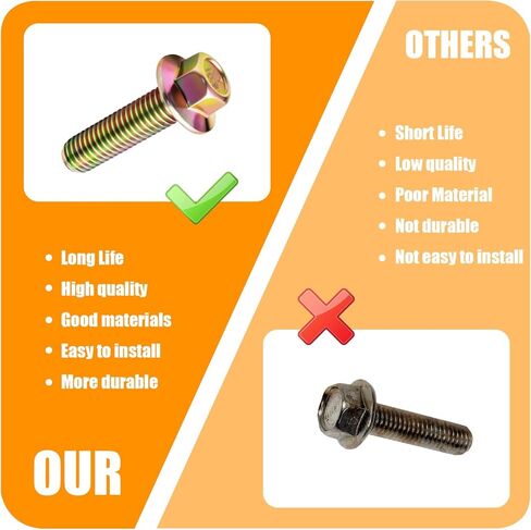 03413B Exhaust Manifold Bolts for LS1 Head Bolts LSX LS2 LS3 LS6 LS7 GM Vortec 4.8L 5.3L 6.0L 6.2L 03413B 11518860 11609481 12pcs in Saudi Arabia