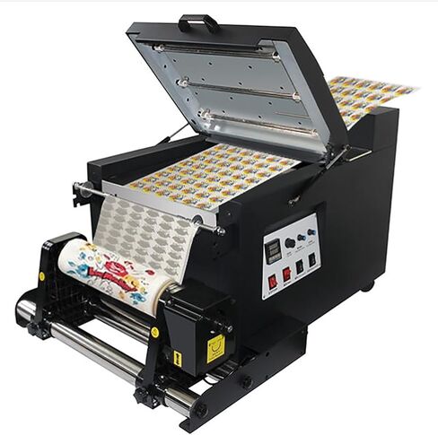 A3 DTF Powder Shaking Machine 13.4in (340mm) DTF Automatic DTF Powder Shaker Machine Economic Automatic DTF Powder Shaker and Dryer Machine Heating TPU Adhesive for DTF Printing on T-Shirts Clothes in Saudi Arabia
