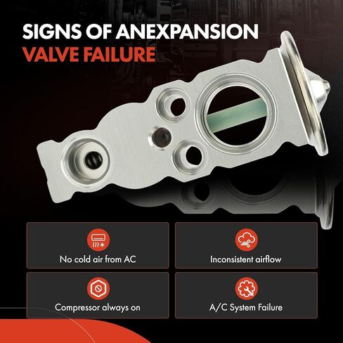 A-Premium A/C Expansion Valve Compatible with Toyota Camry 2018-2023, RAV4 2019-2023, Corolla 2019-2023, Avalon 2019-2022, Venza 2022-2023, C-HR 2019-2021 & Lexus ES250 2021-2023, ES350, UX200, UX250h in Saudi Arabia