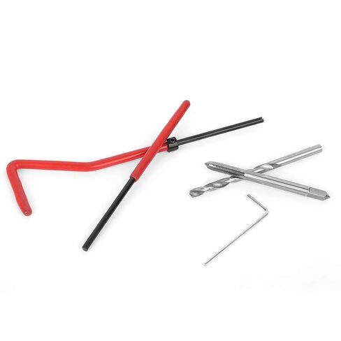 M4 Thread Repair Kit 25Pcs, Helicoil Restoring Thread Repair Tools M4 Metric Thread Repair Insert Kit with Transparent Plastic Box, for Auto Repairing in Saudi Arabia