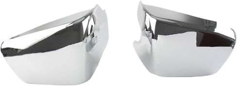 2 PCS Motorcycle Battery Side Fairing Cover Protector Guard for Honda Shadow VT400 2004-2011 for VT750 04-2013(Black) in Saudi Arabia