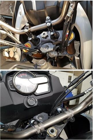 Handlebar Bar Risers for XT1200Z for Super for TENERE XTZ1200 for XTZ for XT 1200 for Z Accessories Handlebar Riser Handle Bar Clamp Extend Adapter Bar Mount Clamp Risers(1) in Saudi Arabia
