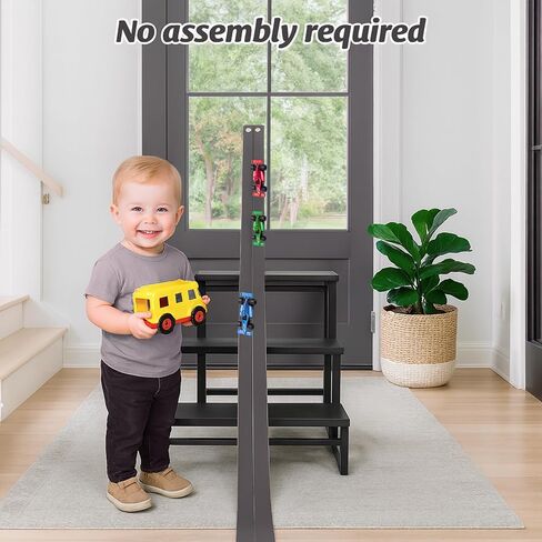 Flexible Race Car Track Toy for Kids – 4 Suction Cups, 2 Mini Cars, Dual-Lane Slot Track, Montessori Toy, 5M Long, Bendable Race Tracks, Black/Blue, STEM Gift for Toddlers 3+ (Blue) in Kuwait