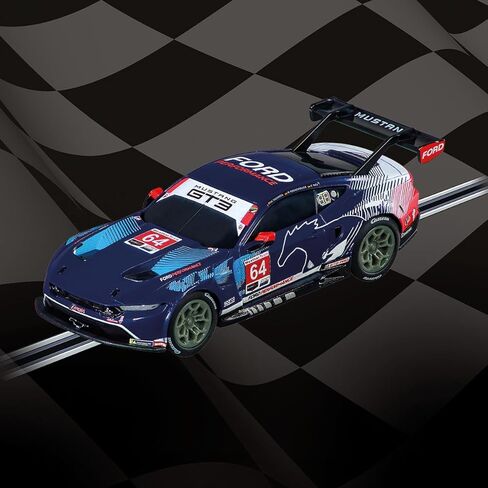 Carrera GO Slot Car 64278 - Ford Mustang GT3 Ford Multimatic Motorsports, No.64 1:43 Scale Analog Vehicle in Saudi Arabia