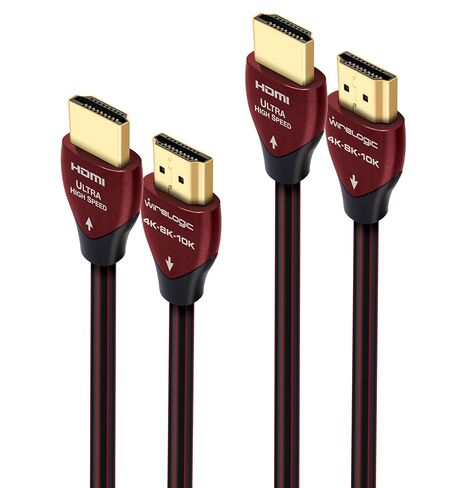 Ruby 48 2.5m Ultra High Speed 4K-8K-10K HDMI Cable w/UHD, HDR, VRR & eARC (1, 8 ft) in Saudi Arabia