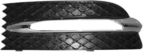 Car Front Bumper Fog Light Grille Cover With Chrome Frame Compatible With Mercedes-Benz SLK Class R172 W172 2012-2016 Right(Left) in Saudi Arabia