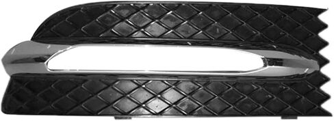 Car Front Bumper Fog Light Grille Cover With Chrome Frame Compatible With Mercedes-Benz SLK Class R172 W172 2012-2016 Right(Left) in Saudi Arabia