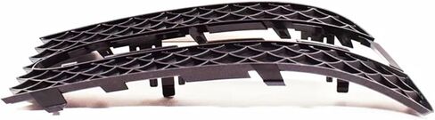 Car Front Bumper Fog Light Grille Cover With Chrome Frame Compatible With Mercedes-Benz SLK Class R172 W172 2012-2016 Right(Left) in Saudi Arabia