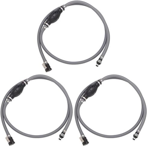 Attwood 93806AUS7 Marine Boat Fuel Line Kit with Universal Sprayless Fuel Connector, 6-Foot x 3/8-Inch in Saudi Arabia