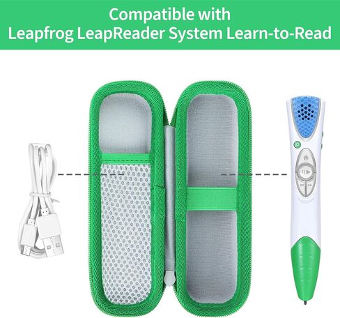 Storage Case Compatible with Leapfrog LeapReader System Learn-to-Read (Green) in Saudi Arabia