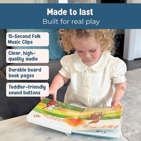 I Discover Classical Music – Sound Book for Babies & Toddlers | 6 Famous Classical Melodies | Interactive Board Book with Music | Ages 0–4 | Pirouette Kids in Saudi Arabia