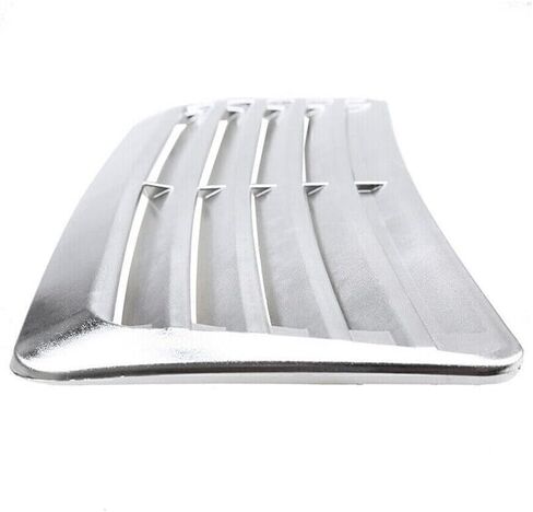 Silver Universal Car Decorative Air Intake Scoop Turbo Bonnet Vent Cover Hood in Saudi Arabia