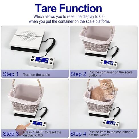 Weighmax W-8809 150 رطل x0.1oz شحن رقمي ومقياس بريدي مع شاشة ممتدة، ذهبي، بطارية ومحول تيار متردد متضمن in Kuwait