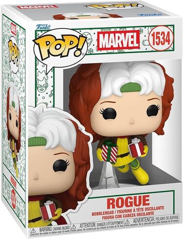 Funko Pop! Marvel: Holiday - Rogue - X-Men - Collectable Vinyl Figure - Gift Idea - Official Merchandise - Toys for Kids & Adults - Comic Books Fans - Model Figure for Collectors and Display in Saudi Arabia