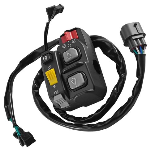 المقود الأيسر بدء إيقاف التحول التبديل صالح لهوندا ATV TRX420TE TRX420FE TRX420FPE 420 ES 2007-2013، مفتاح التحول الكهربائي مقبض رافعة استبدال 35140-HP5-A51 35140-HP5-A11 35200-HP5-601 in Kuwait