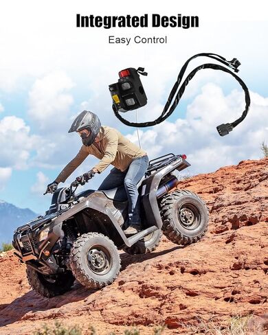 المقود الأيسر بدء إيقاف التحول التبديل صالح لهوندا ATV TRX420TE TRX420FE TRX420FPE 420 ES 2007-2013، مفتاح التحول الكهربائي مقبض رافعة استبدال 35140-HP5-A51 35140-HP5-A11 35200-HP5-601 in Kuwait