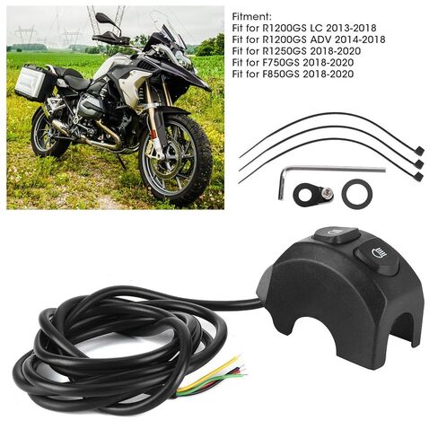 Motorcycle Fog Light Switch Fit for R1200GS R1250GS F750GS F850GS Powersports Switches This is a Switch Mainly Used to Control in Saudi Arabia