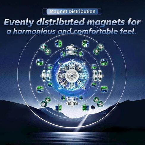 Moyu Weilong V11 2025 Ball-Core UV Speed ​​Speed ​​Cube 3x3 Moyu Cube Puzzle Cube Professional Maglev Magnetic Master Cube (Maglev Ball Core Person in Kuwait