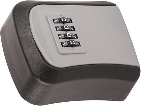 Combination Lock Box, Key Storage Lock Box with High Security, 10000 Combinations, for Indoor and Outdoor Use in Saudi Arabia