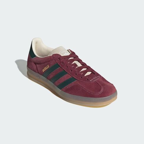 حذاء كرة قدم Adidas Gazelle Indoor Samba لكرة القدم، سهل البرتقالي/النعناع الشفاف/الصمغ، مقاس 4.5 in Saudi Arabia