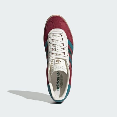 حذاء كرة قدم Adidas Gazelle Indoor Samba لكرة القدم، سهل البرتقالي/النعناع الشفاف/الصمغ، مقاس 4.5 in Saudi Arabia