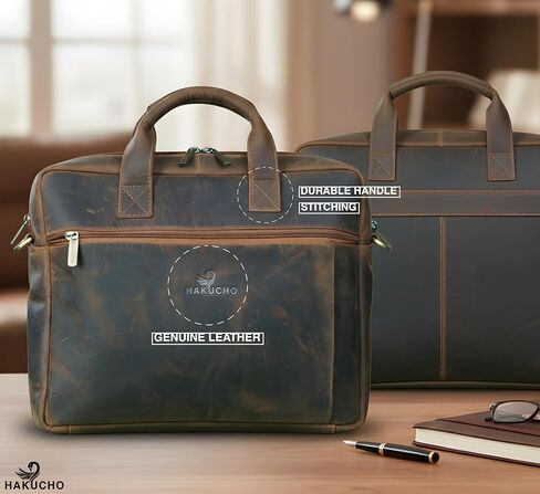 Laptop Bag 16 Inch : The Vintage Leather Collection in Saudi Arabia